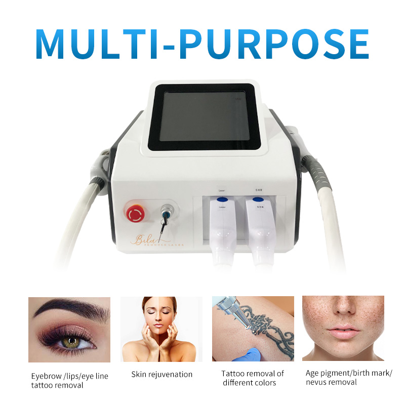 Portable IPL + Nd yag Laser