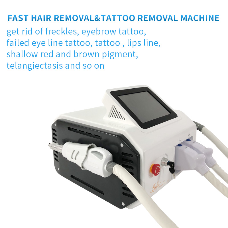 Portable IPL + Nd yag Laser